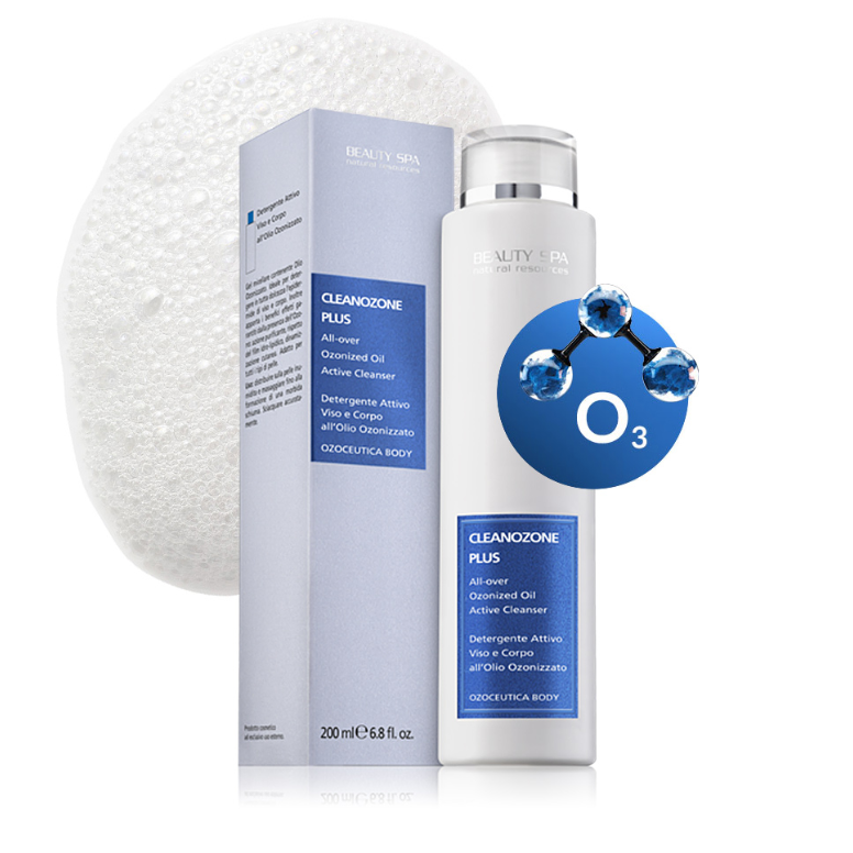 CLEANZONE PLUS Mizellare Ozon-Emulsion für alle Hauttypen Home Care & Beauty Spa Cleanozone Plus, 200 ml