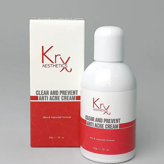 ANTI ACNE FACE CREAM (50 ml) – KRX Aesthetic – Wirkstoff-Serum für Hautpflege, Anti-Aging & Regeneration