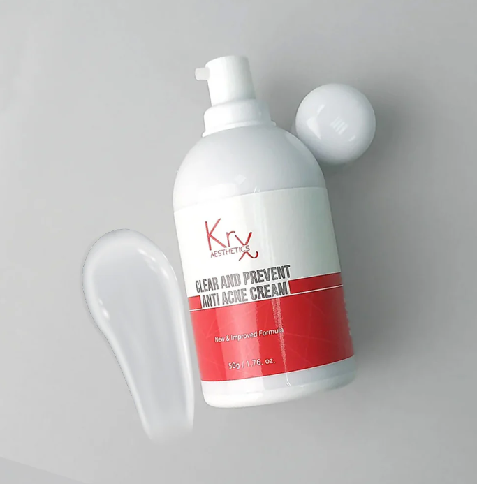 anti-acne-face-cream-50-ml-krx-aesthetic – Wirkstoff-Serum für Hautpflege, Anti-Aging & Regeneration