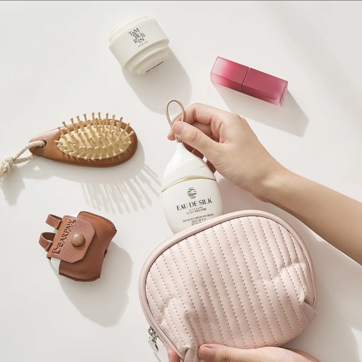 EAU DE SILK Sericin Sun Serum SPF 50+ PA++++50 ml