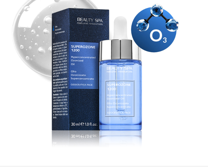 BEAUTY SPA SUPEROZONE 1200 Sauerstoff-SOS-Serum mit Booster-Effekt für alle Hauttypen SUPEROZONE 1200, 30 ml