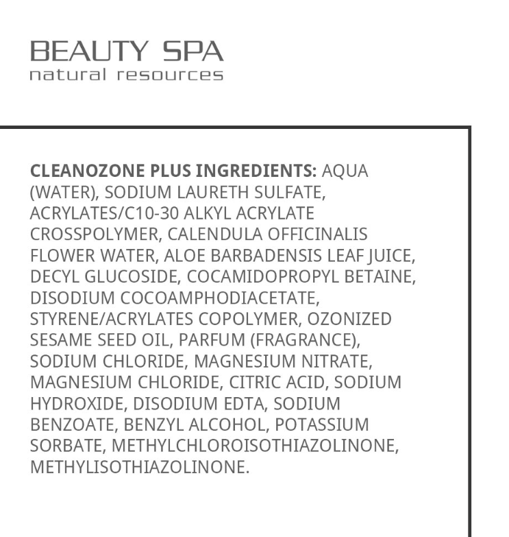 CLEANZONE PLUS Мицеллярная озоновая эмульсия для всех типов кожи Home Care &amp; Beauty Spa Cleanozone Plus, 200 мл 