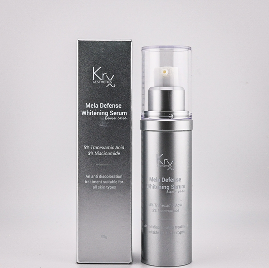 KRX Mela Defense Whitening Serum 30 ml – Wirkstoff-Serum für Hautpflege, Anti-Aging & Regeneration