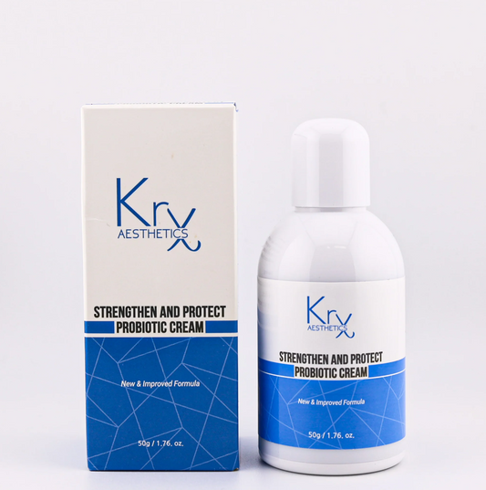 KRX Strenghten & Probiotic Cream 50ml – Wirkstoff-Serum für Hautpflege, Anti-Aging & Regeneration