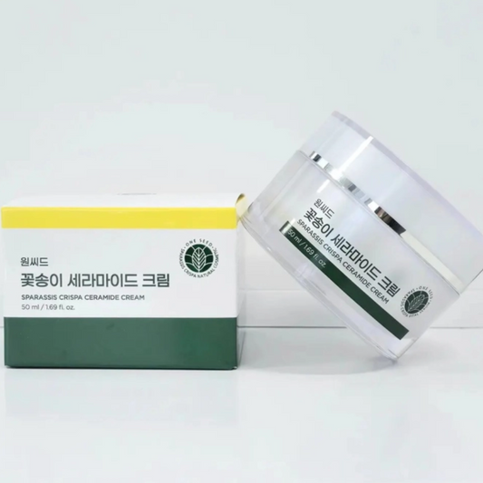 One Seed Sparassis Crispa Ceramide Cream 50ml – Wirkstoff-Serum für Hautpflege, Anti-Aging & Regeneration