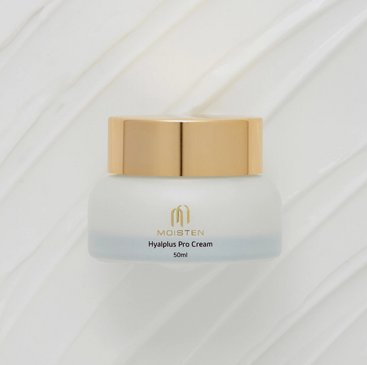 MOISTEN Hyalplus Pro Cream, 50 ml – Wirkstoff-Serum für Hautpflege, Anti-Aging & Regeneration