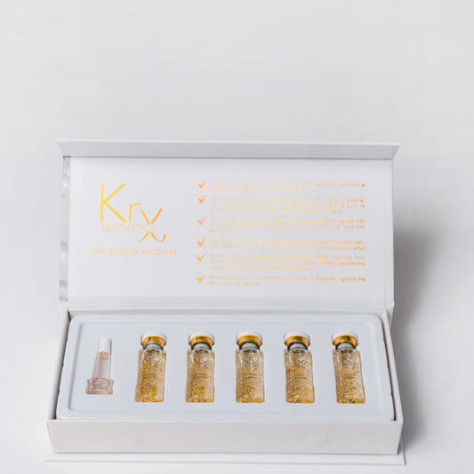 KRX Gold Peptide Meso Booster Ampoule 5 ml x 5 – Wirkstoff-Serum für Hautpflege, Anti-Aging & Regeneration