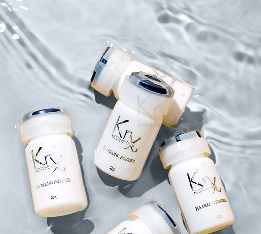 PREMIUM FILLING POWDER AMPOULE ,5 Ampullen × 2 g – Wirkstoff-Serum für Hautpflege, Anti-Aging & Regeneration