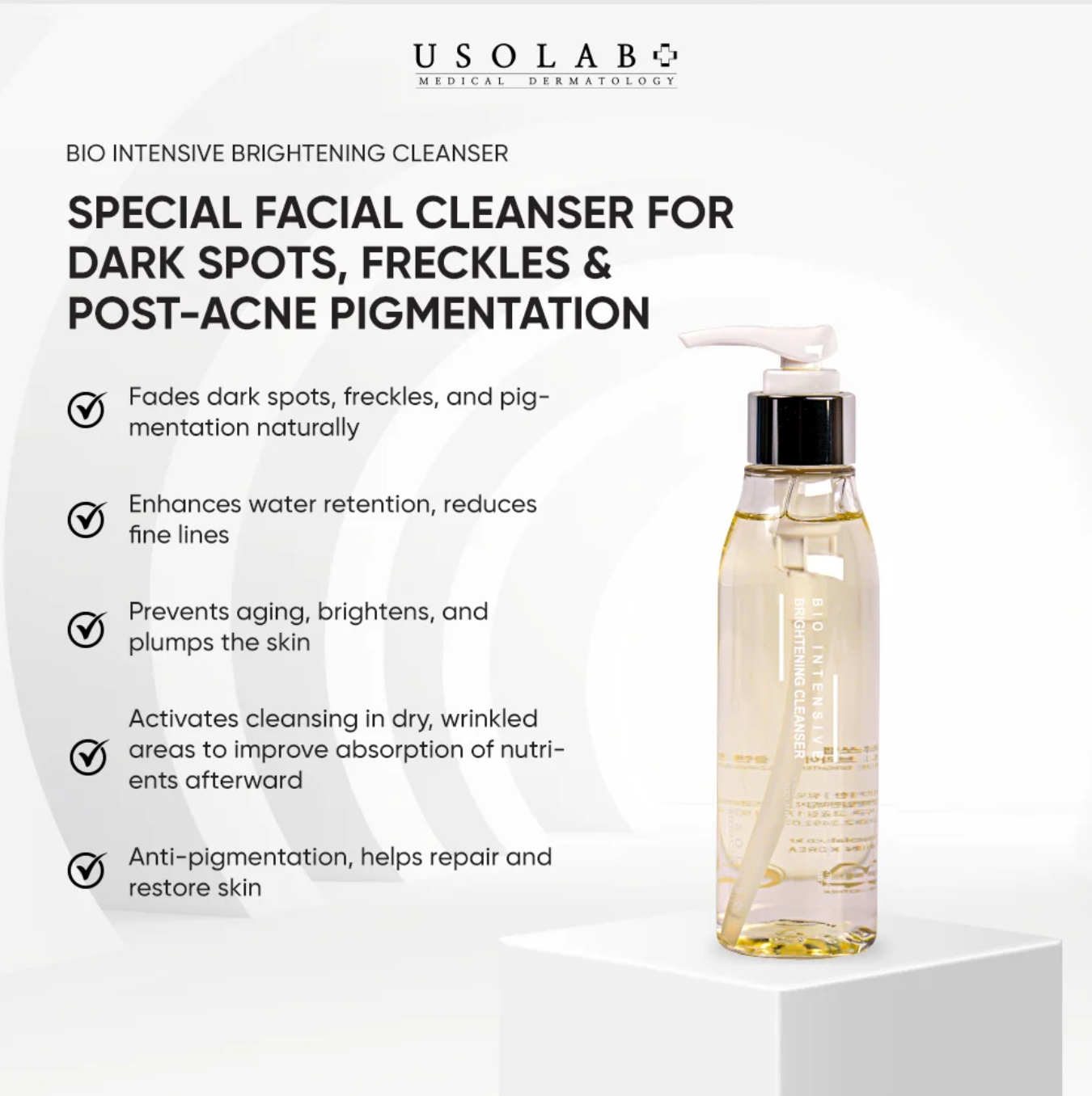 Usolab Bio Intensive Brightening Cleanser 150ml