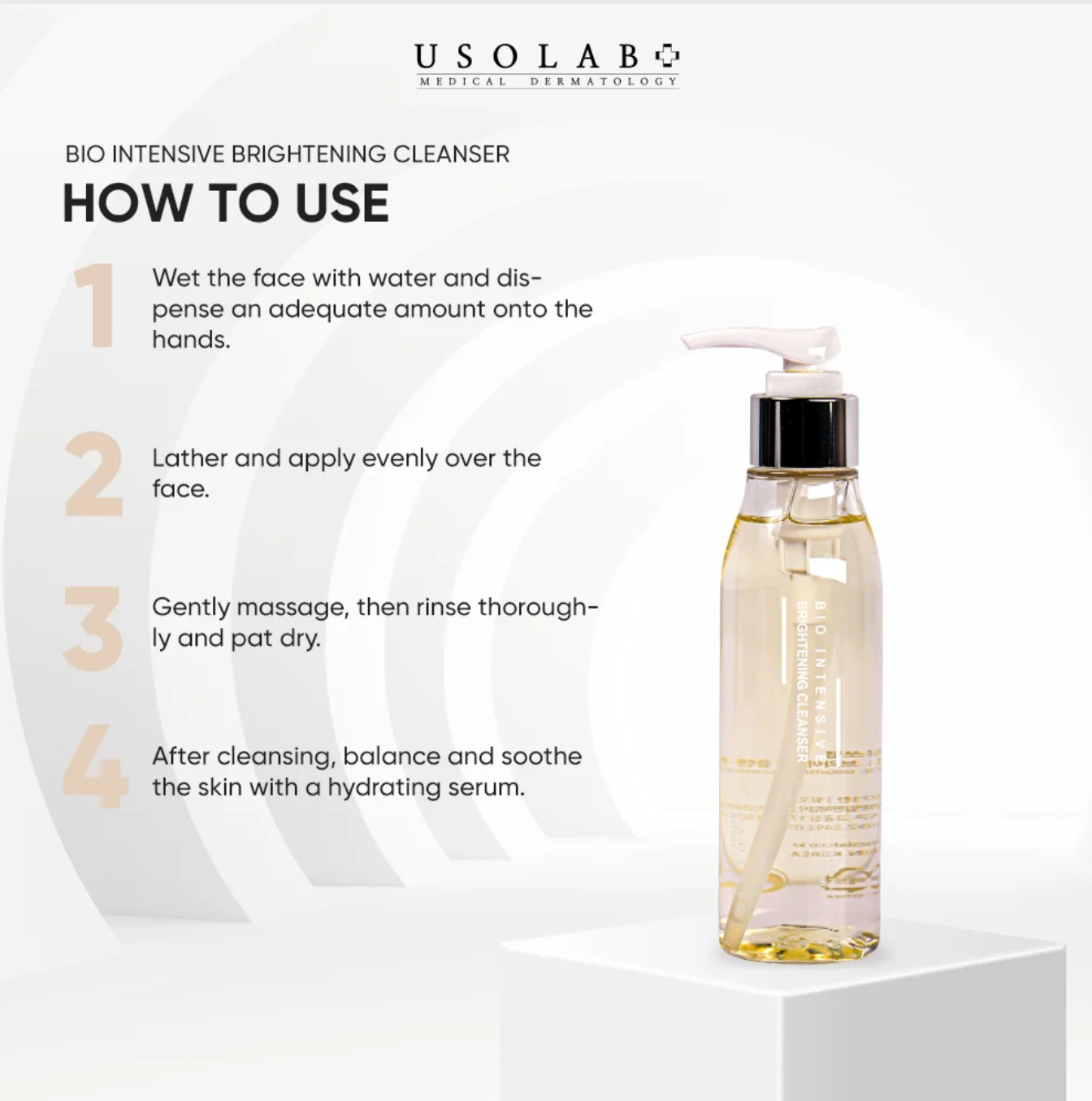 Usolab Bio Intensive Brightening Cleanser 150ml