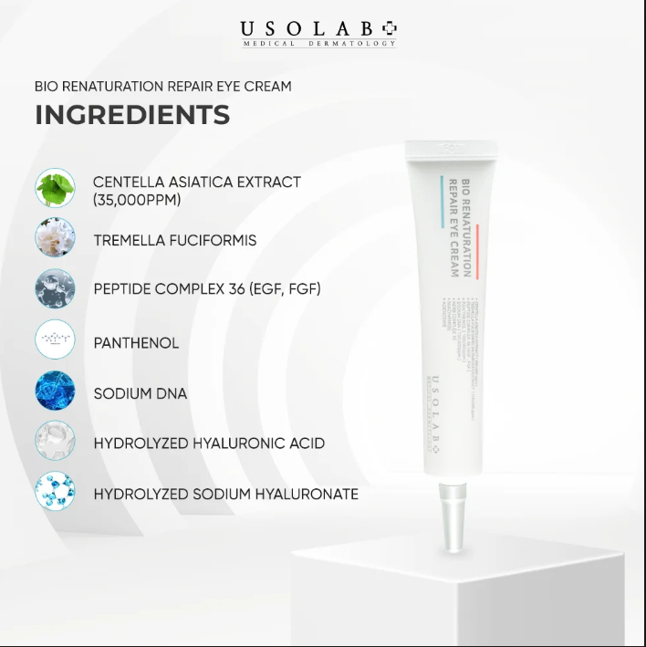 USOLAB BIO Renaturation Repair AUGENCREME 30ml
